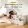 Dormitory living room desktop storage box plastic office cosmetics finishing box remote multi-function finishing storage box bat