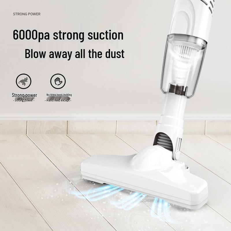 Portable Wireless Handheld Vacuum Cleaner with Strong Suction and Multi-Function Dust Removal