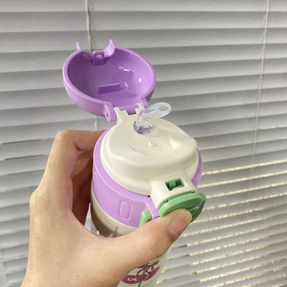 520ml Capacity Thermos Cup Double-layer Vacuum Cup Portable Vacuum Flask  Hot Travel