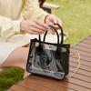 Transparent fashion single shoulder crossbody mother and child bag women's bag versatile niche cosmetic bag