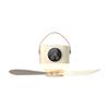 USB Hanging Fan Lamp For Outdoor Camping Car And Dormitories 4 Speed Setting And Timer Option Multiple Function