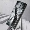 Anime Beach Scenery Case For Samsung Z Fold 8 Ultra 7 6 5 Luxury Leather Skin Hard Folding Phone Cover For Galaxy Z Fold8 Fold7 Fold6