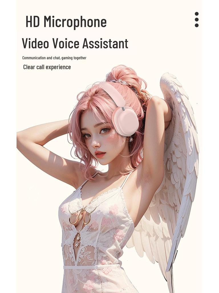 Cross-border Top-Selling Children's Foldable Bluetooth Gaming Headphones