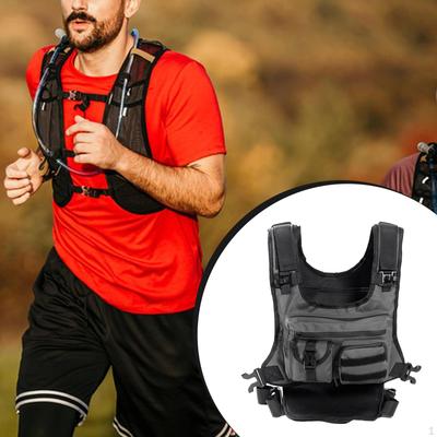 Brustgurt-Tasche Laufrucksack Schnellverschluss Aufbewahrungsweste Fahrradzubehör für