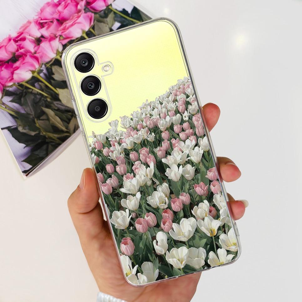 For Samsung Galaxy A25 5G 2023 Case Soft Transparent Soft TPU Ultra Slim Bumper Mask For Samsung A24 4G SM-A245F Cover Capa Etui
