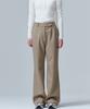 MALOUPE 2152 Brushed Wide Flare Pants (Beige)