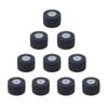 10 pz. Puleggia a nastro per cassette, Rullo pressore a nastro, Ruota puleggia a nastro per registratori a cassette, 10 mm