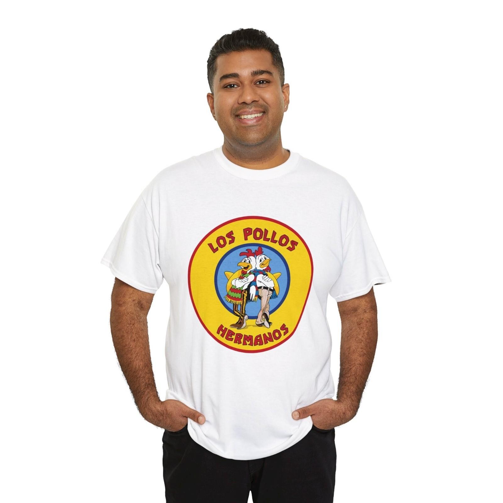 Breaking Bad Los Pollos Hermanos T-Shirt S-5XL White Unisex T-Shirt XXXXL