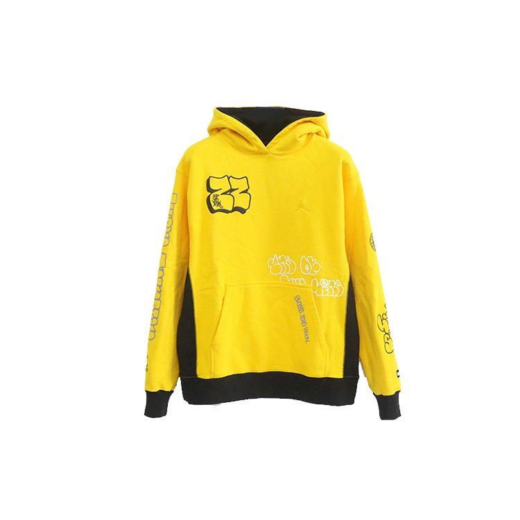 Jordan x QUANMINGXINGZHIJIAGEYISHUJIA Air Jordan X Sweatshirt Men's Yellow CW1129-728