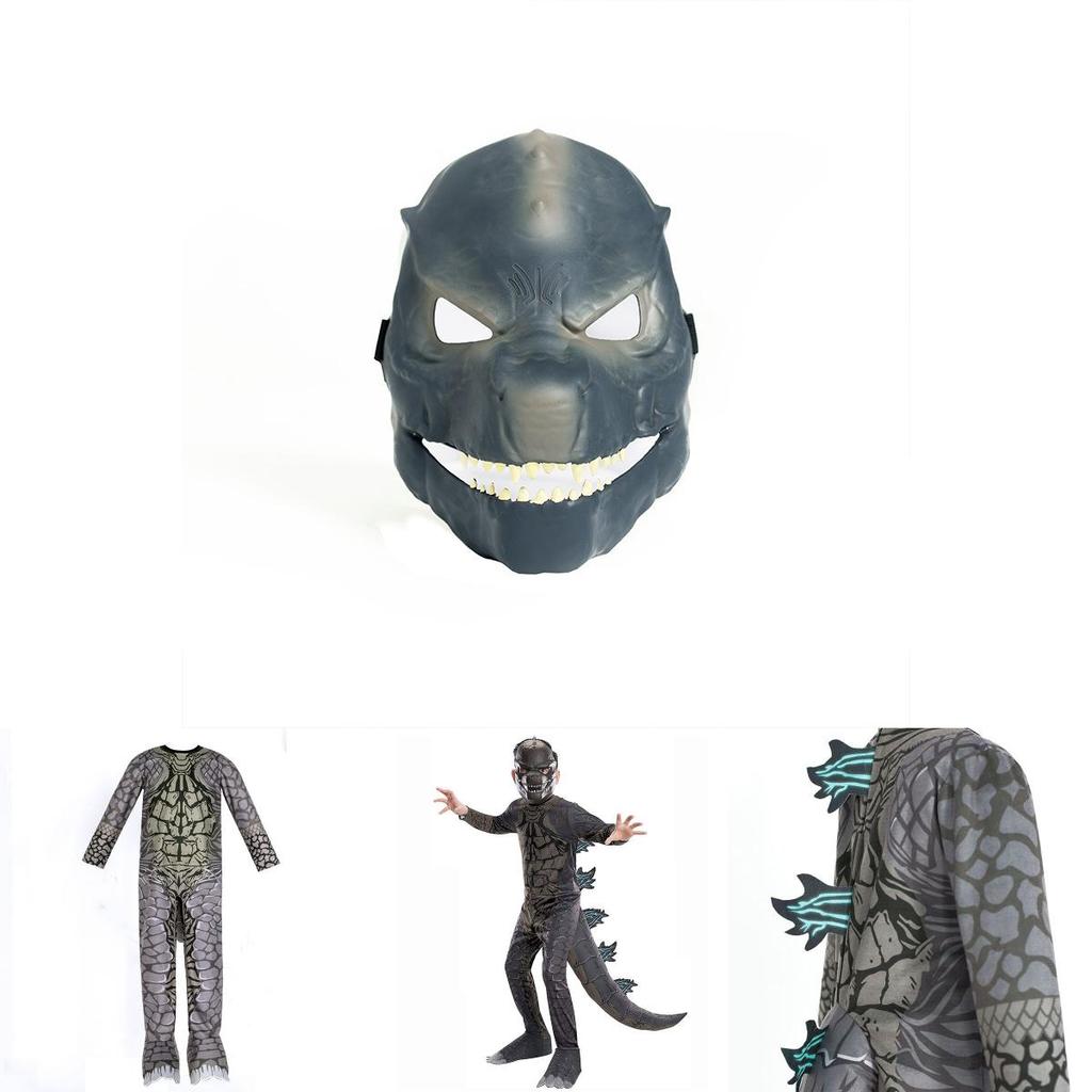 Vs Kingkong Kids Cosplay Costume Jumpsuit With Exquisite Workmanship For Halloween And Parties**