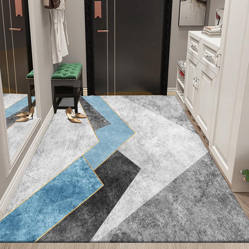 Entrance Carpet Classic Floor Mat Dust Scrapping Home Soft Pastoral Style Carpet Retro Decor Rugs