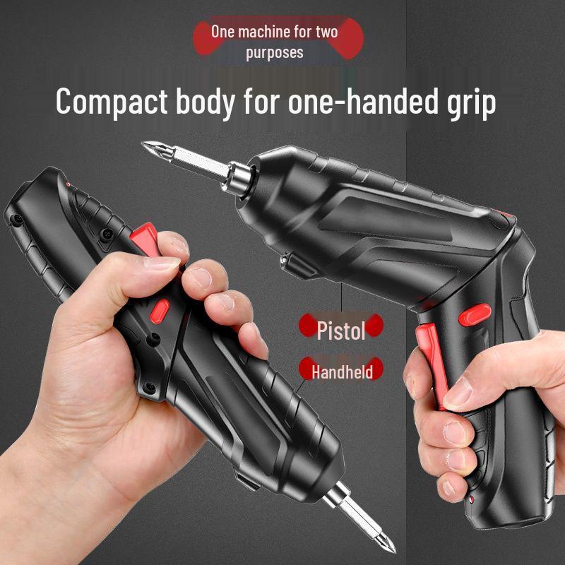 Rechargeable Mini Electric Screwdriver Drill - Fully Automatic Household Tool