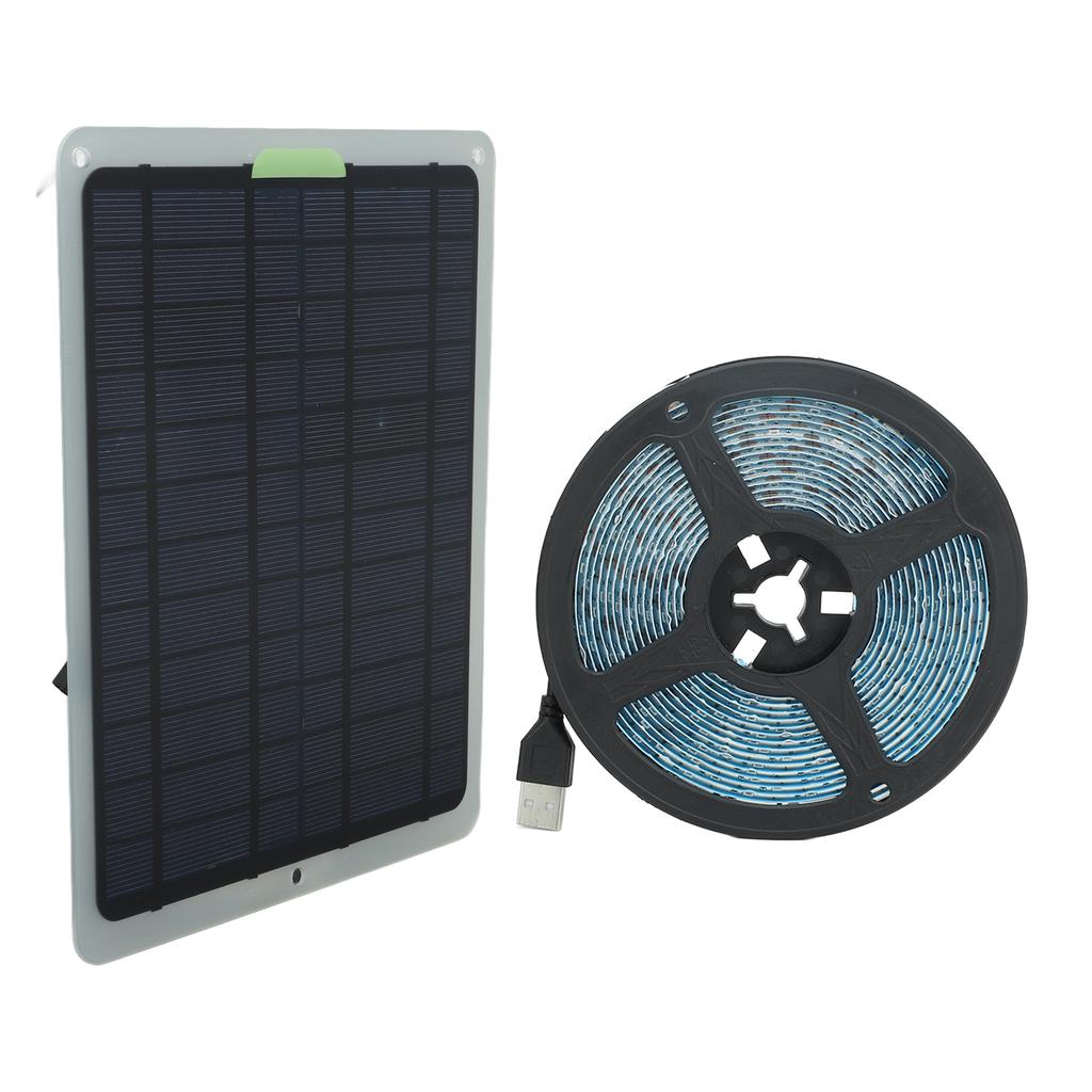 20W Full Spectrum Solar Power Lamp LED 5V IP65 Waterproof Solar Plant Grow Light Strip for Garden