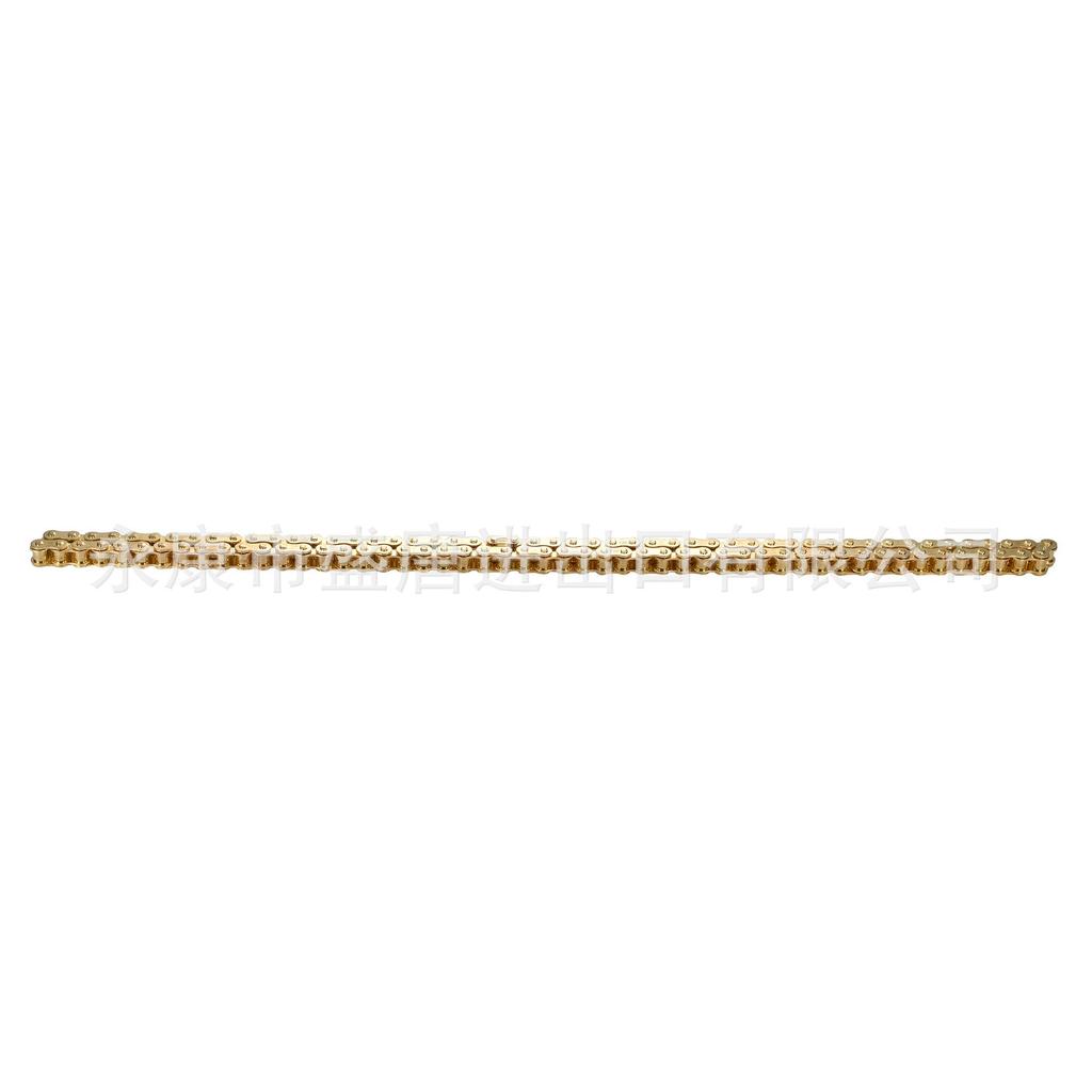 GOOFIT 428 Golden Yellow 104-Link Chain for Motorcycle, ATV, Off-road Bicycle, Kart