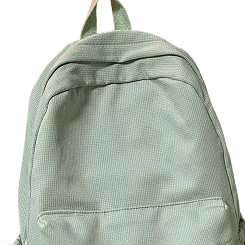 Solid Color Backpack Cute Aesthetic Laptop for Short Trips Camping