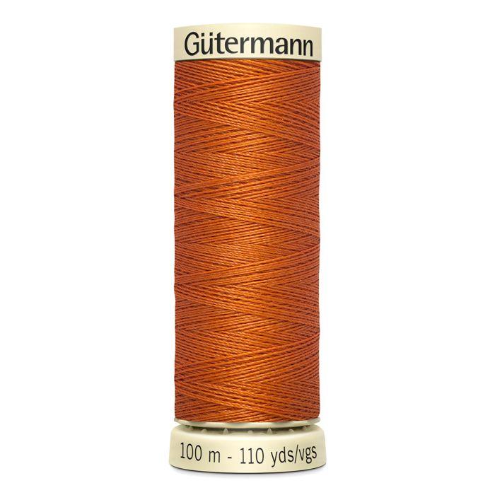 Sewing Thread 100% Polyester Gutermann 1 Spool - Att 982 - Twilight Orange