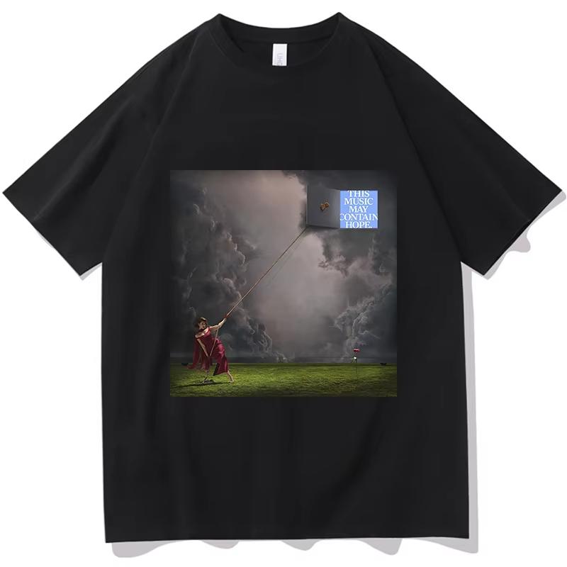 Raye Nightingale Lane T-shirt Men Women Fashion Vintage Oversized T Shirt Streetwear Aesthetic Harajuku Pure Cotton Clothes T... S разноцветный