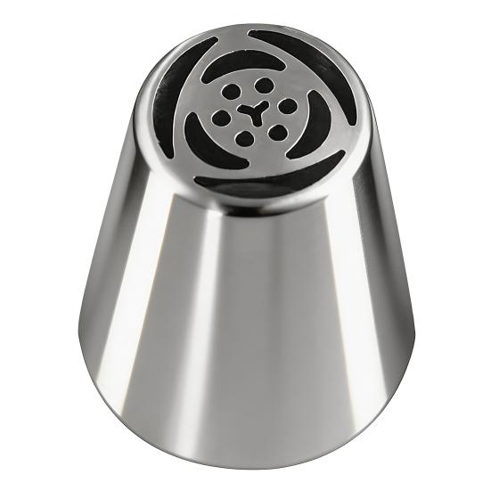 Spritzbeutel-Tüllen Russische Kuchen-Dekorier-Tüllen Set Edelstahl Blumige Kuchen-Dekorationswerkzeuge für Hochzeit Geburtstag Desserts Kekse Spritzbecher