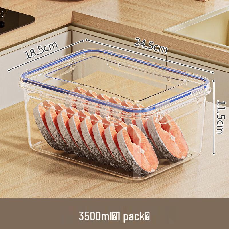 ZISIZ Food-Grade Refrigerator Storage Container