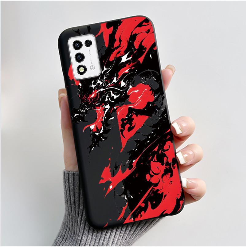 For ZTE Libero 5G III, A202ZT Soft Silicone Black Case For ZTE Libero 5G II, A103ZT Popular Pattern Panda Shockproof Shell