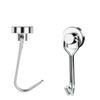 Heavy-Duty Magnetic Hooks - Multi-Purpose Round Hanger for Door/Fridge, No Drill Storage Solution for Bathroom & Kitchen