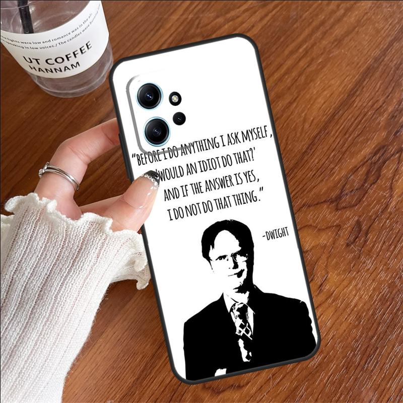 The Office Inspired Quotes Case For Xiaomi Redmi 13C 14C 10C 12C Redmi Note 14 12 11 9 10 13 Pro 9S 10S 11S 12S Cover