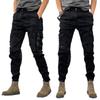 Spring Autumn American Pants Men's Straight Leg Outdoor Casual Pants Men's Drawstring Trousers Men