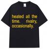 Heißes Duell Heiß die ganze Zeit Grafik T-Shirts Unisex Damen Mode Beliebtes T-Shirt Gemütlich Lässig Kurzarm
