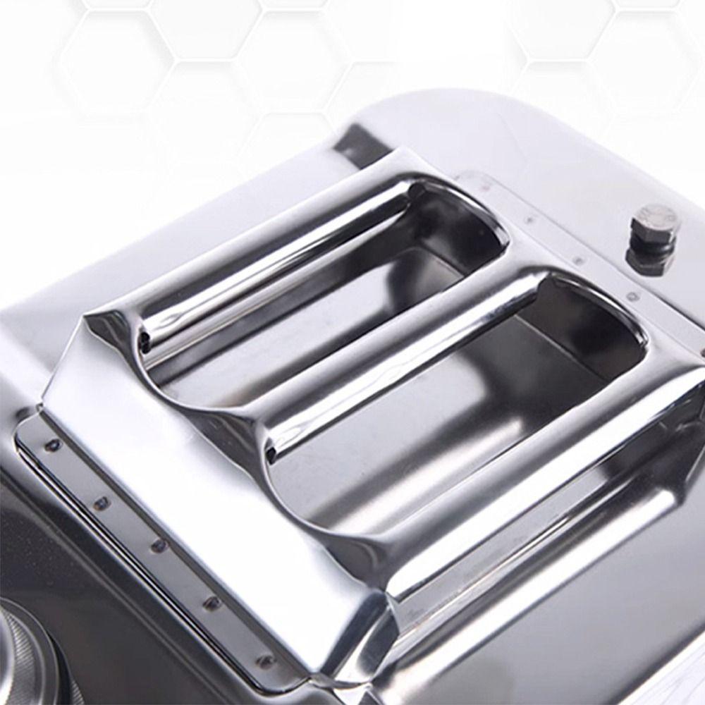 Ersatz-Zusatztank 410 Edelstahl Auto-Ersatz-Kraftstofftank Neuer Benzinbehälter Camping