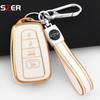 4 Buttons Tpu Remote Car Key Case Cover For Toyota Chr Camry Corolla Rav4 Highlander C-Hr Prius Land Cruiser Prado Key Chain Fob
