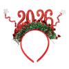 Niedliches 2026 Frohes Neues Jahr Stirnband Südes Weihnachtskopfschmuck Weihnachtszubehör