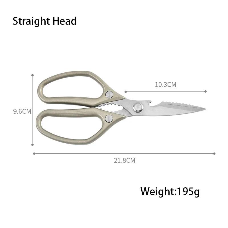 Edelstahl Power Huhn Knochen Schere Aluminium Legierung Griff Grill Cutter Haushalt Küche Werkzeug Mit Nussknacker