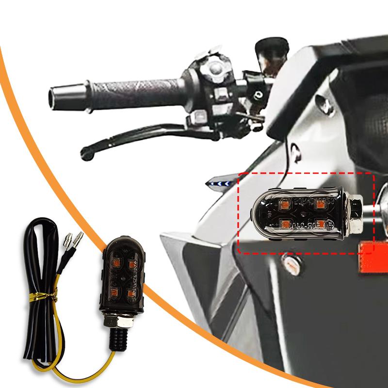 SEAMETAL Motorcycle LED Turn Signal Lights Motorcycle Blinker Motorcycle Accessories