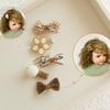 5Pcs Baby Hair Pins for Girls Gift Korean Bear Bunny Kids Hair Accessory Bows Flower Princess Children Girl Hairclip