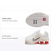 Shox R4 GS Phantom Picante Red Kids Sneakers Cream White CW2626-102