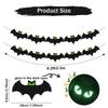 Halloween Bat Ornament Halloween Flag for Halloween Party Scenes Suitable for Decorating Homes and Outdoor Places