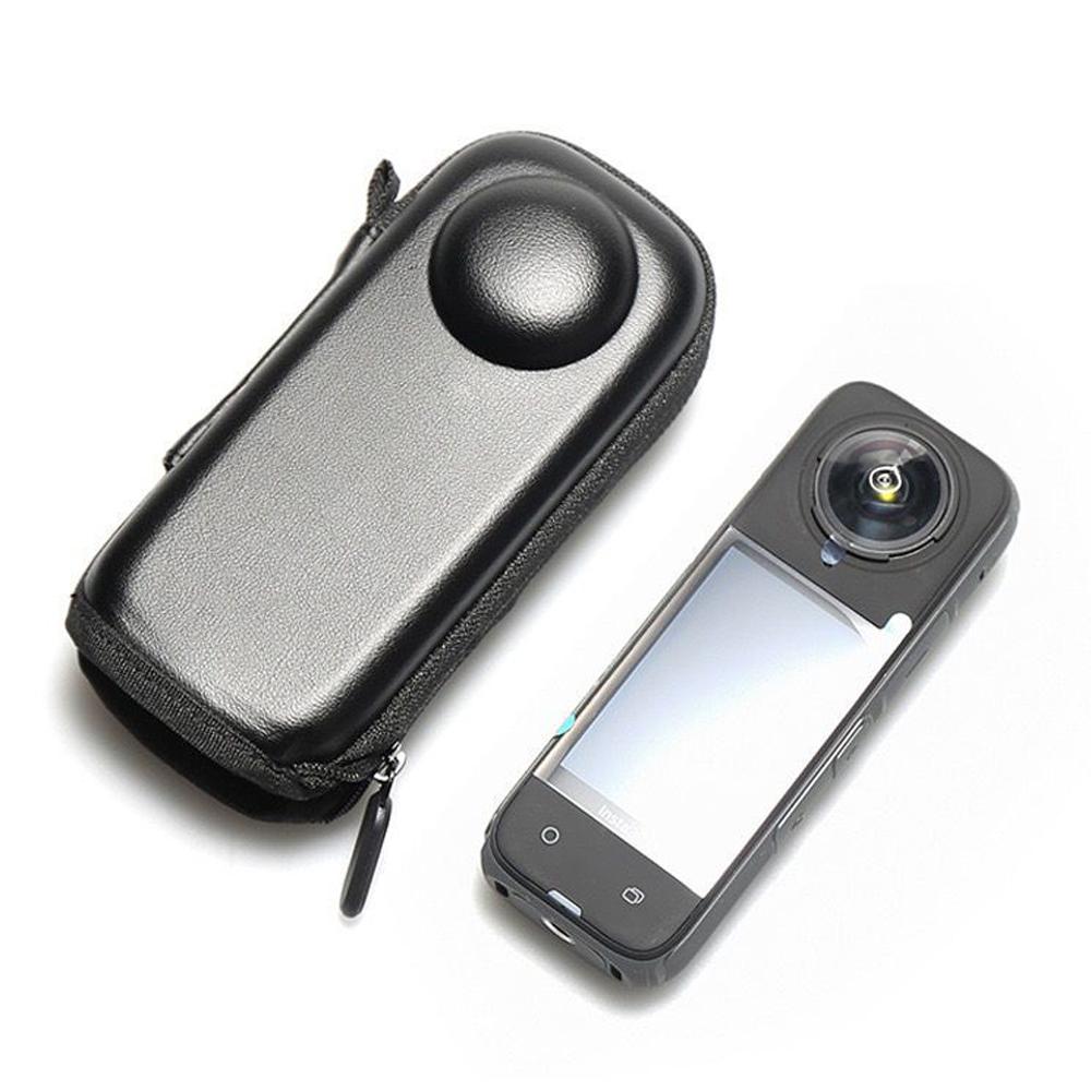 Anti-scratch PU Bag Portable Protective Case for Insta360 X4 Screen Protector Mini Storage Case for Insta360 X4 Accessories