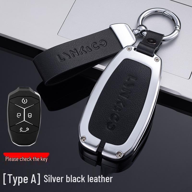Lynk&Co 03/03+ Key Case for 01PHEV/05/06 High-End Versions - Protective Car Key Shell Modification