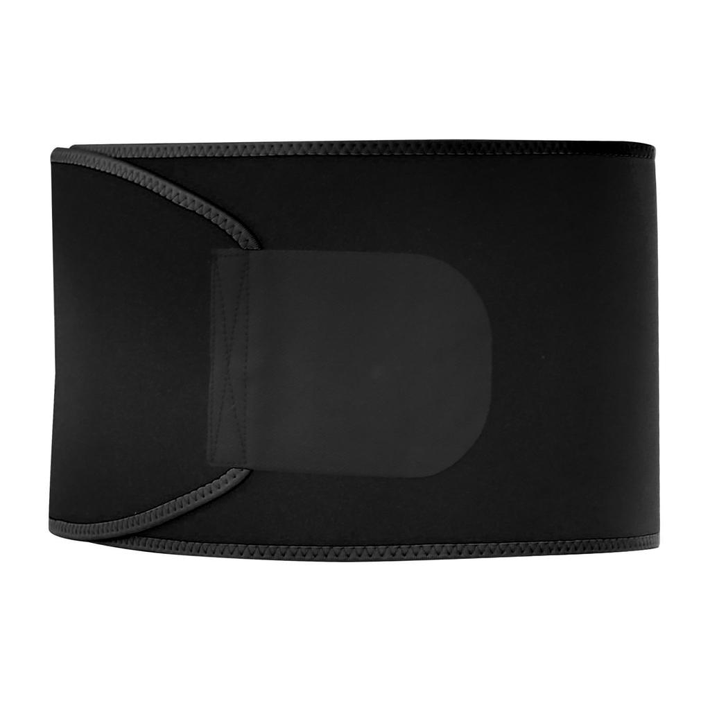 Waist Trainer Belt Adjustable OK Cloth Neoprene Composite Women Slimming Belly Band Shaper for SportsAll Black
