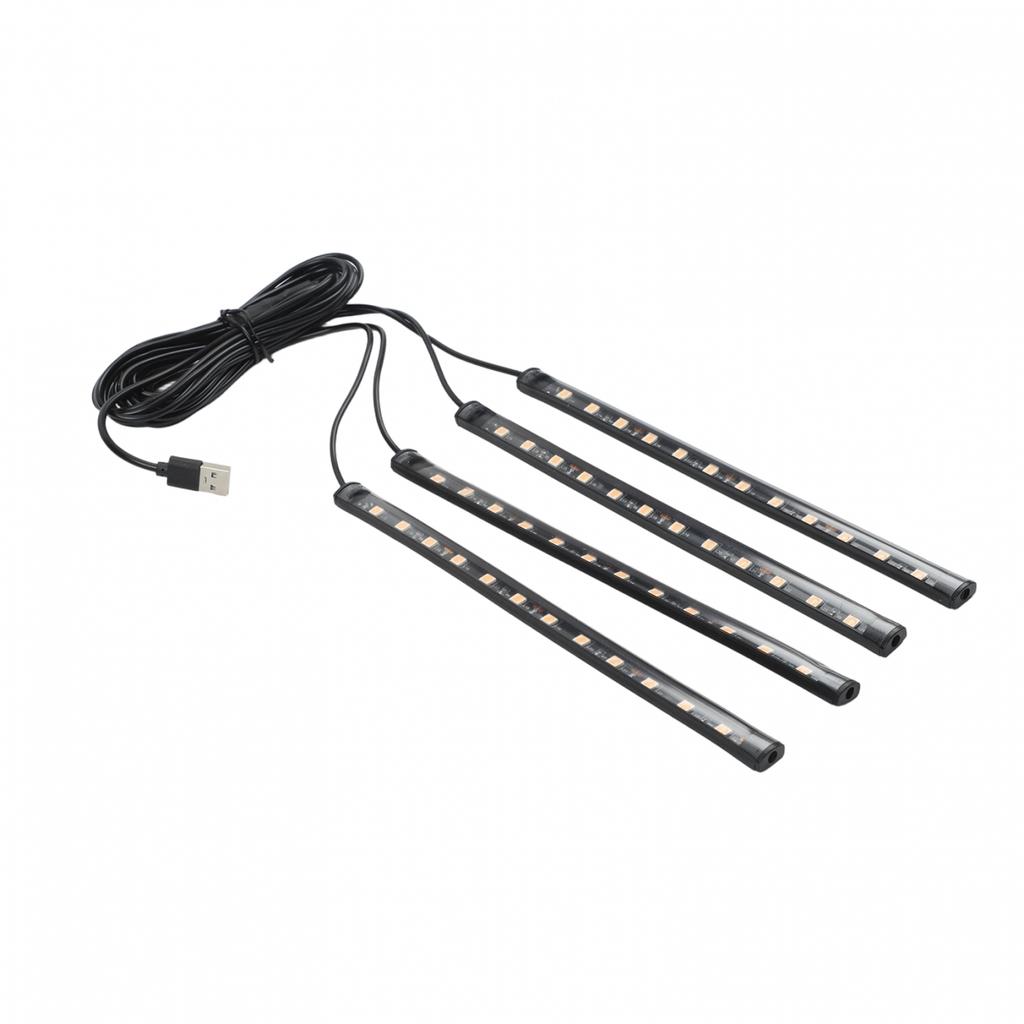Romantic Interior Lighting Car LED Foot Light USB Car Light