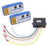 75ft Wireless Winch Remote Control Kit Battery Powered Built in Antenna LED Indicator Universal for Car ATV Truck