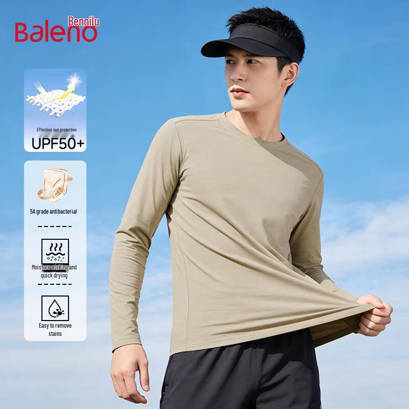 Baleno Men s Moisture-Wicking Long Sleeve Sports T-Shirt 2XL
