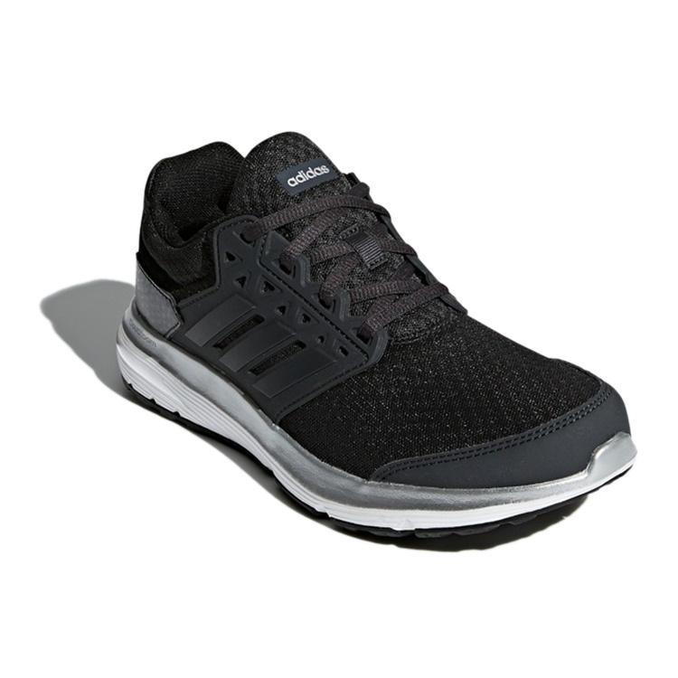 Adidas Galaxy 3 Synthetic Leather, Mesh Breathable Low top Running Shoes Women's Dark Gray CP8808