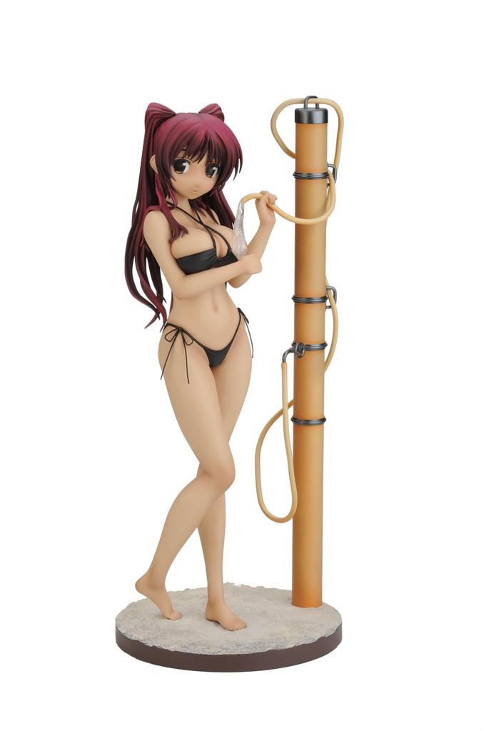ToHeart2 Tamaki Mukai Illustrazione Costume da Bagno Versione Nera. (Figura in PVC preverniciata, Scala 1/6)