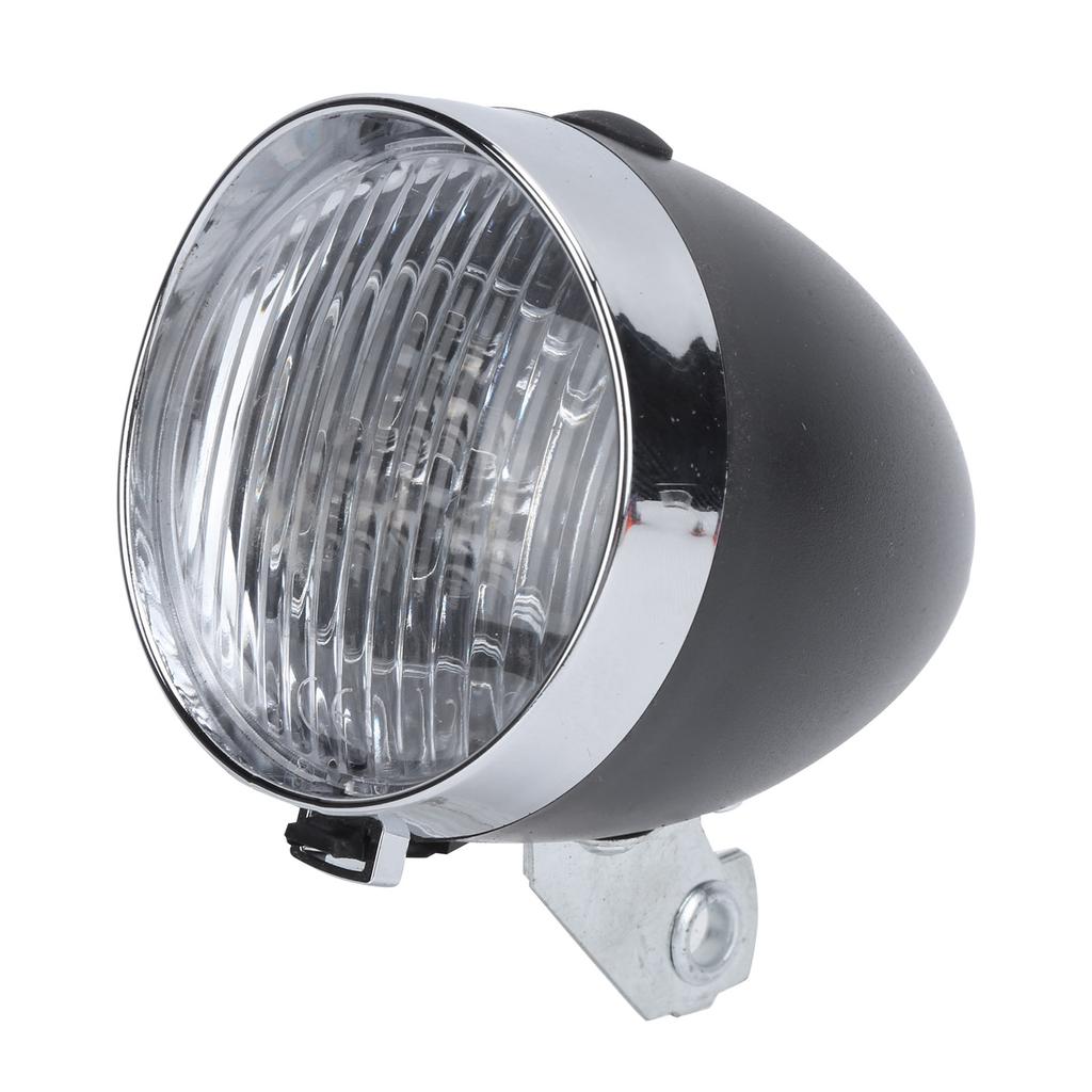 Luce per Bicicletta ABS Nera Forte Robusta Strumento di Illuminazione per Ciclismo con Vite del Componente Fisso
