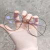 Women Myopia Glasses Men Retro Blue Light Blocking Computer Glasses Girls Polygon Metal Thin Frame Optical Eyeglasses 0 To -600