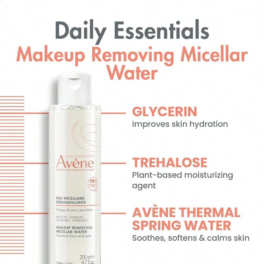 Avene Micellar Lotion Cleansing 200ml.