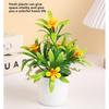 Plastic Morning Glory Artificial Potted Plants Multicolor Faux Bonsai  Home Decoration