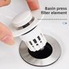 1PCS Válvula de Escoamento Universal Bounce Acessórios Ralo de Pia Ralo de Chão Vazamento Núcleo de Plástico Tipo Push Lavatório Ferramenta Bounce Filtro Cozinha