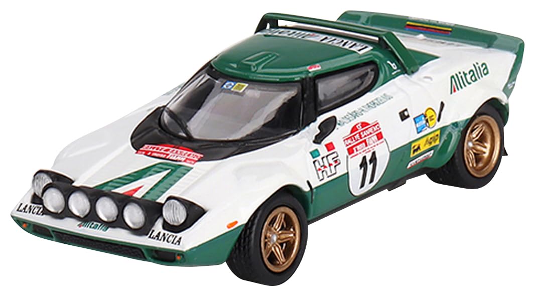 

MINI GT 164 Lancia Stratos HF Ралли Сан-Ремо 1975 Победитель #11 (Левый руль) Готовый продукт